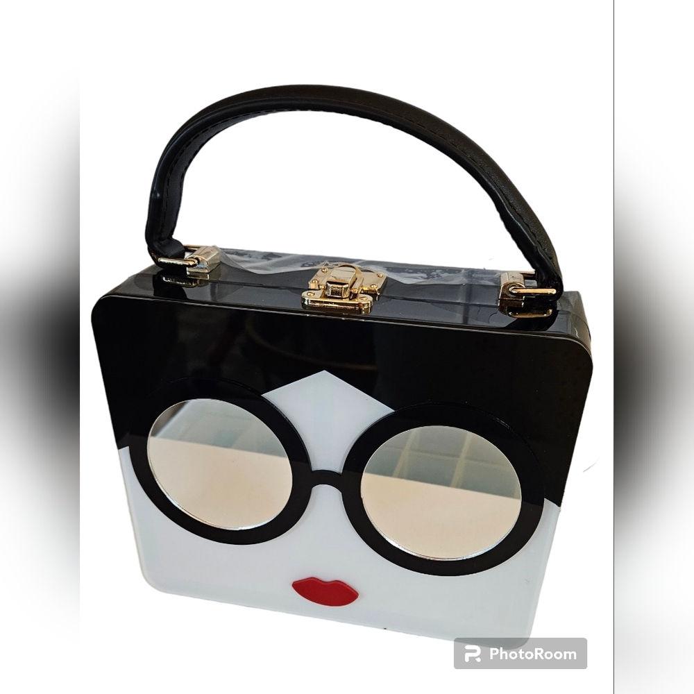 Girly Small Black Purse